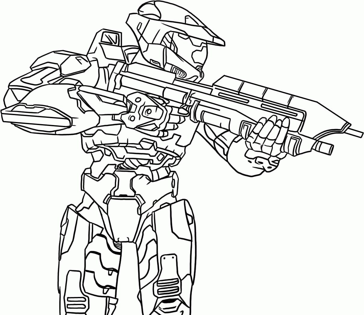 Printable Halo Coloring Pages Coloring Home