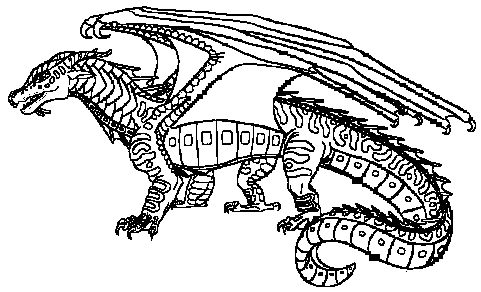 Download Coloring Pages Coloring Book Realistic Dragon Of Dragons Coloring Home