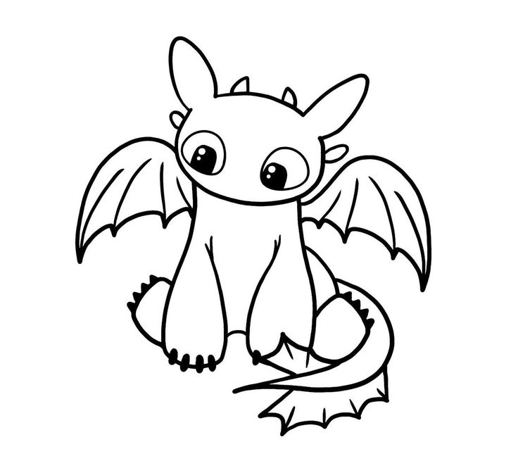 Download Light Fury Coloring Pages - Coloring Home