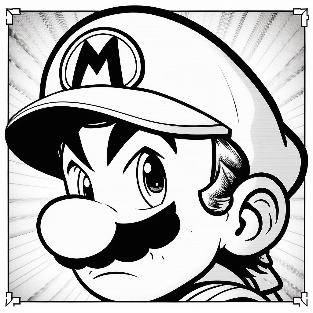 20 Awesome Super Mario Bros Coloring Pages - TheToyZone
