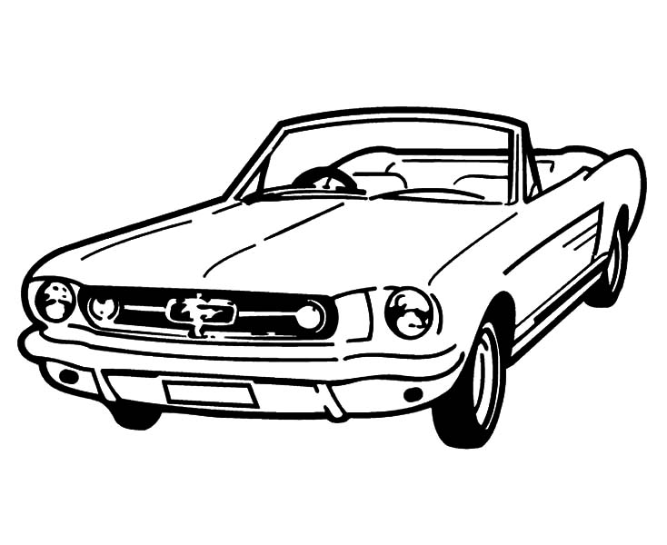 Coupe Car Mustang Coloring Pages: Coupe Car Mustang Coloring Pages ...