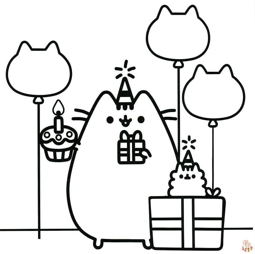 Unleash Your Imagination with Unicorn Pusheen Coloring Pages
