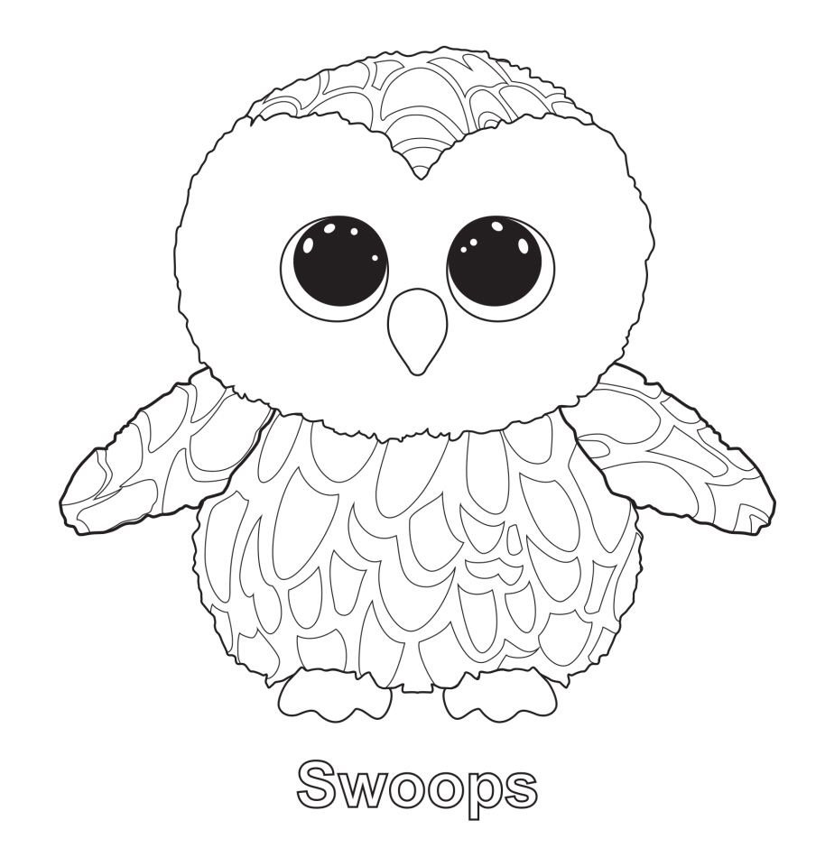 Beanie Boos Coloring Pages - Best Coloring Pages For Kids