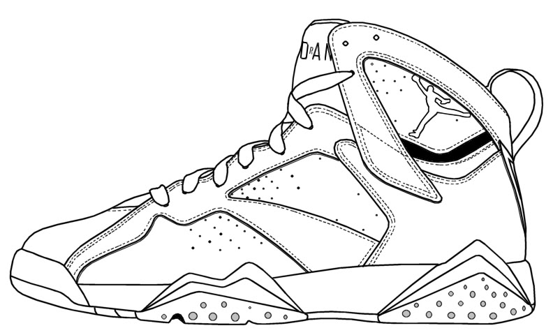 Air Force 1 Low Coloring Pages - Coloring Home