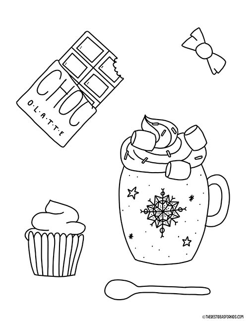 Winter Coloring Pages (Free Printables) - The Best Ideas for Kids