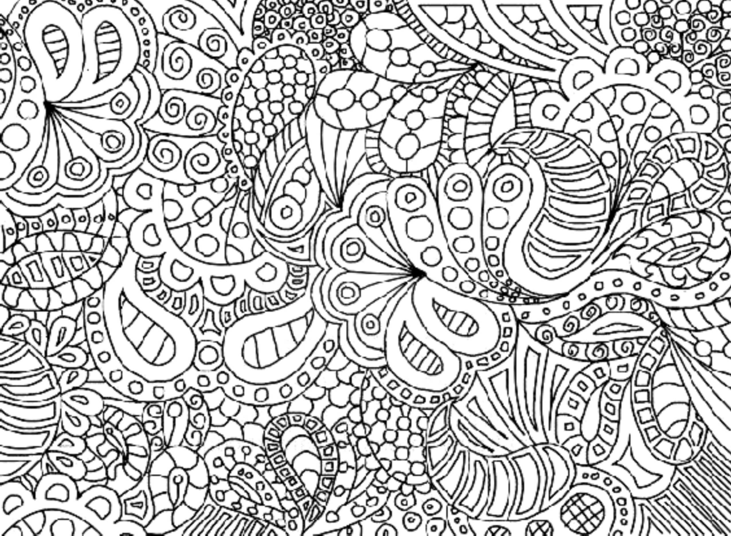 complex coloring pages - Clip Art Library