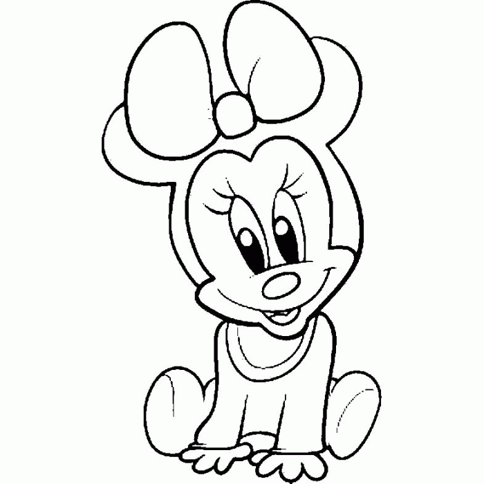 Brilliance Ba Minnie Mouse Coloring Pages Az Coloring Pages, Nice ...