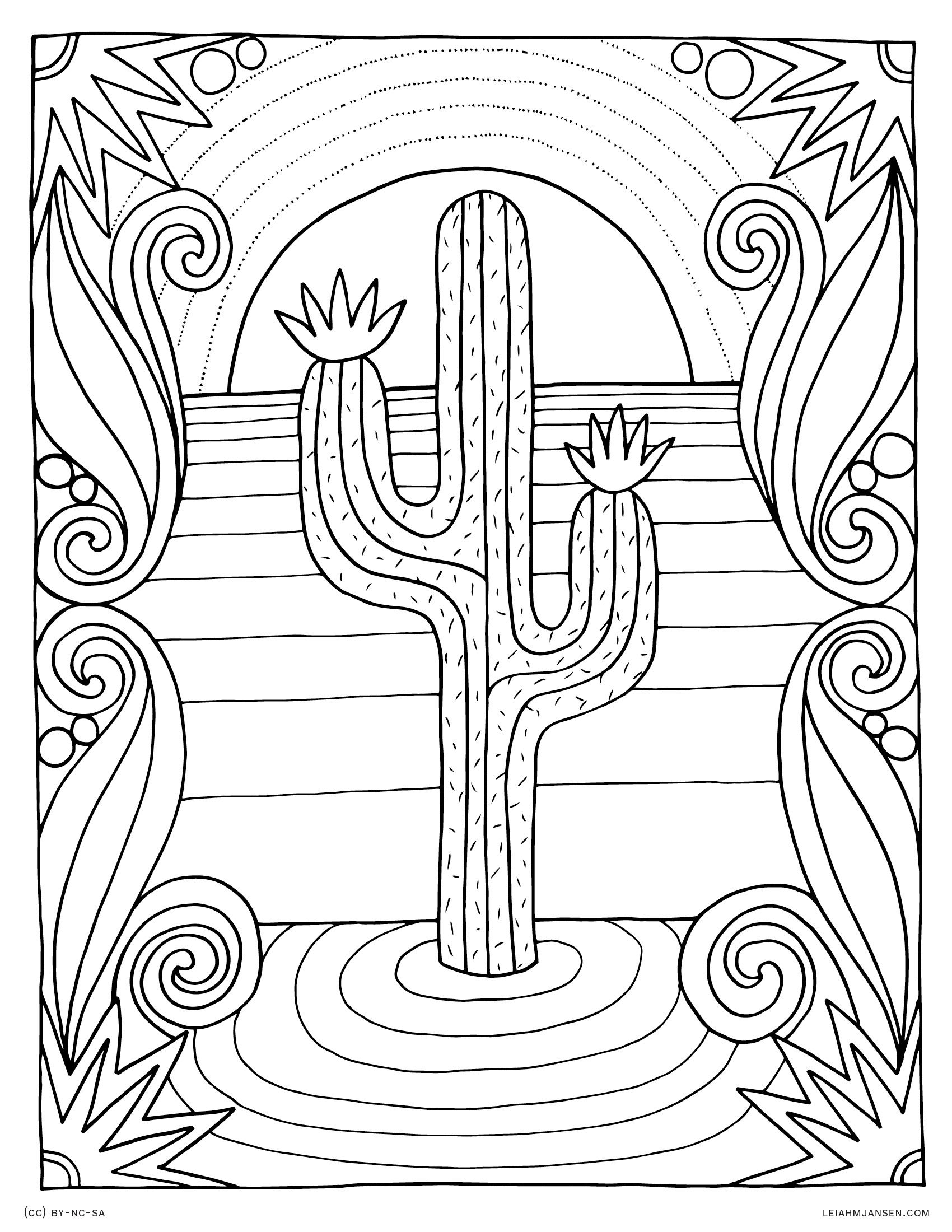 Sunset Coloring Pages - Coloring Home