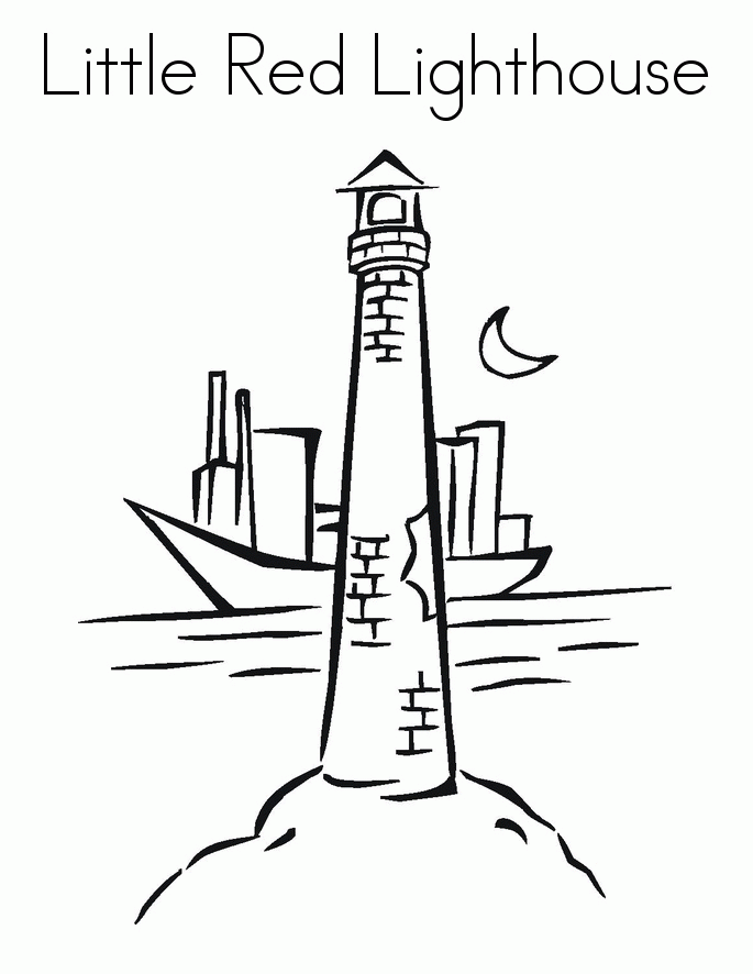 Printable Lighthouse Coloring Pages | Coloring Me