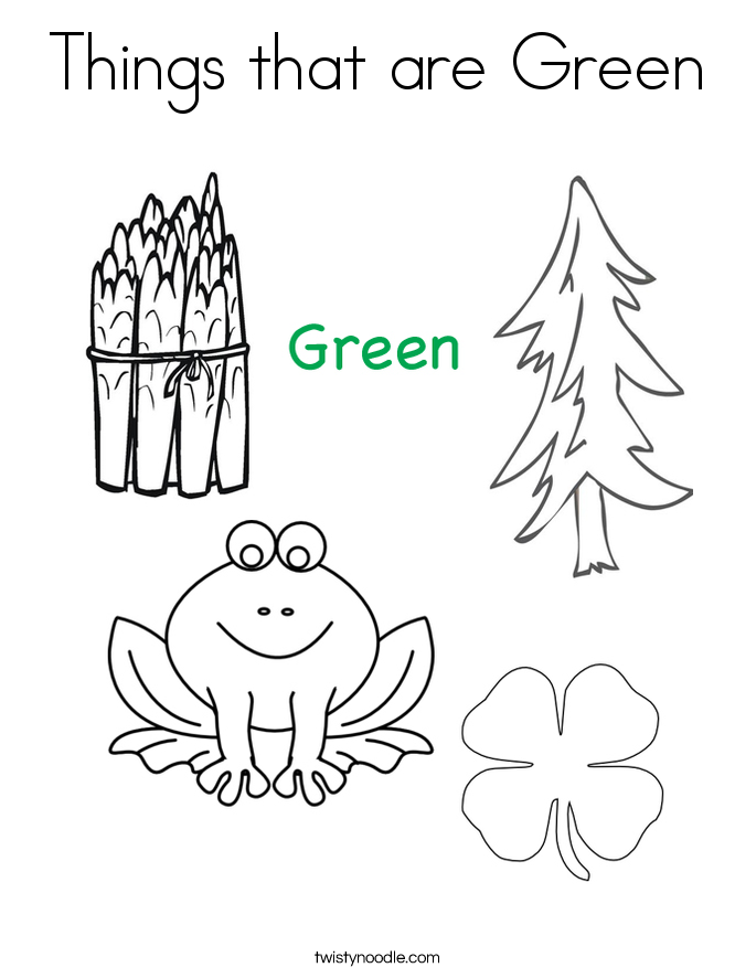Green Coloring Pages Printables Coloring Pages Colori - vrogue.co