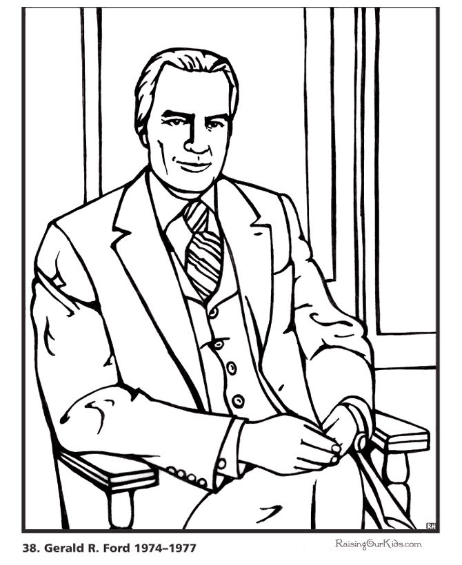 Free printable President Ulysses S. Grant coloring pages ...