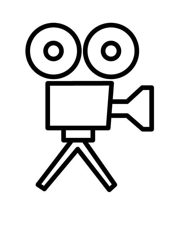 Camera Coloring Pages - Coloring Home