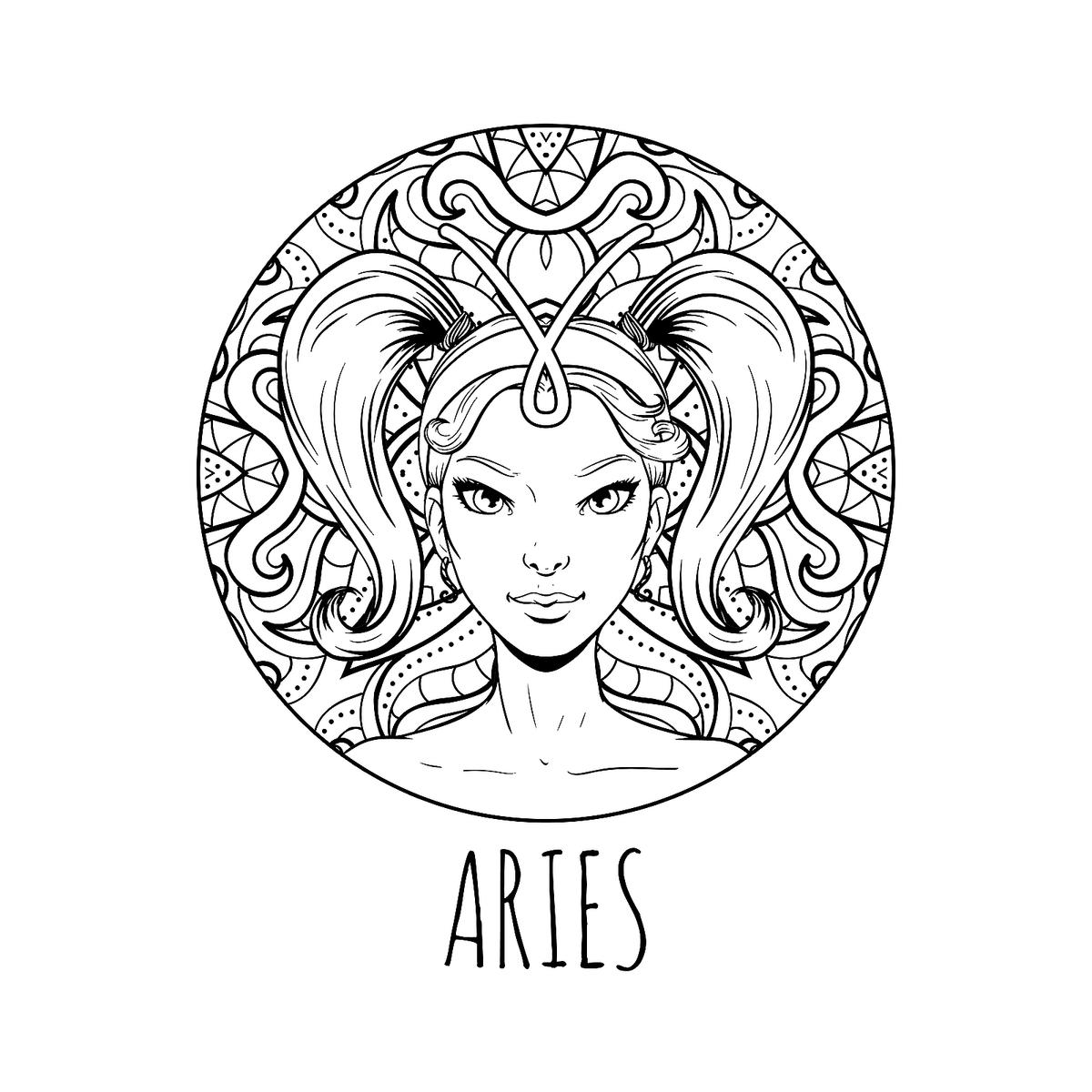 Zodiac Signs Coloring Pages   Coloring Home