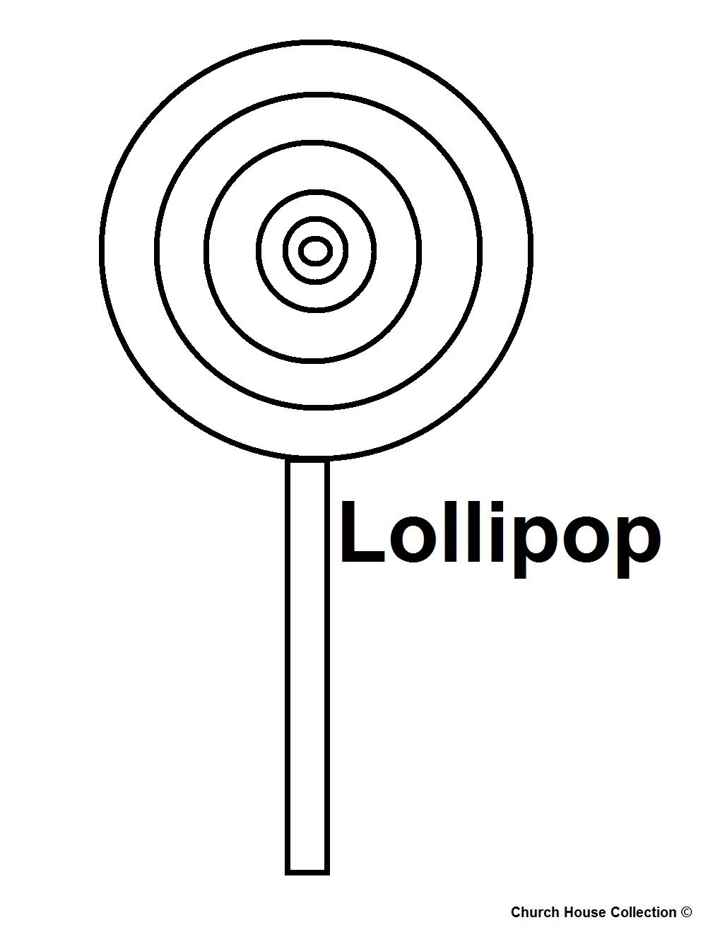 Lollipops Coloring Pages - Coloring Home