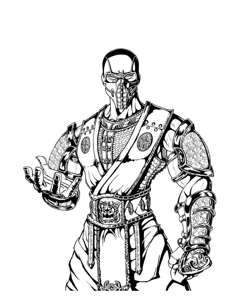Sub Zero coloring pages. Free Printable Sub Zero coloring pages.