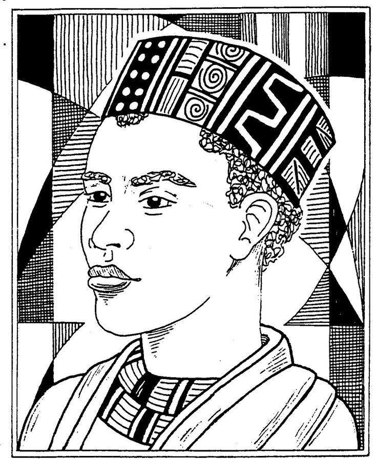Free Printable African American Coloring Sheets - Printable Templates Free