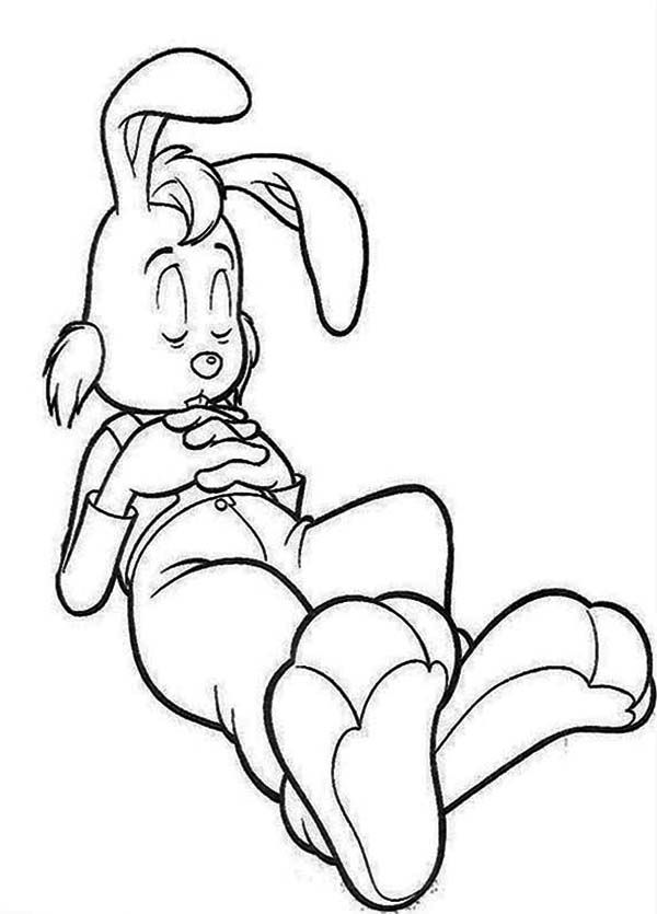 Dylan the Rabbit is Sleeping in Magic Roundabout Coloring Pages ...
