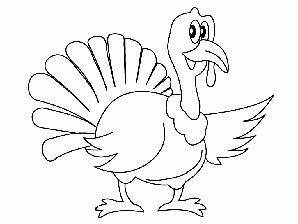 Download Turkey Coloring Pages Printable For Preschool - Coloring Home