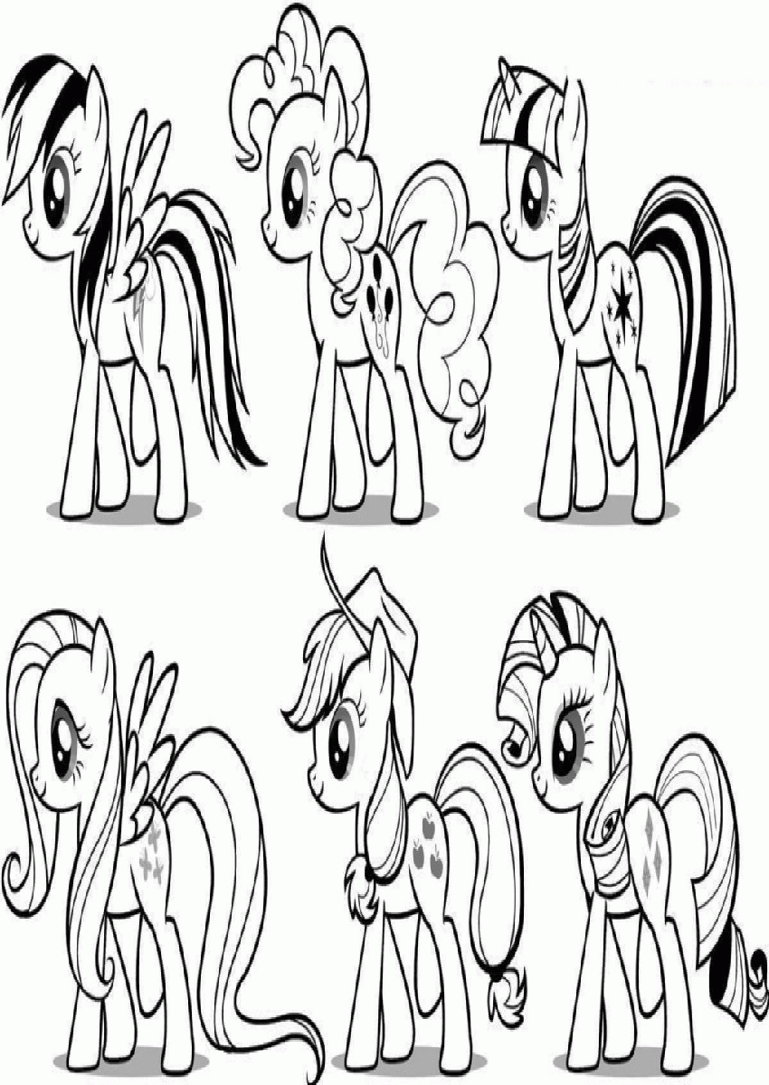 My Little Pony Coloring Pages Games My Little Pony Coloring Pages ...