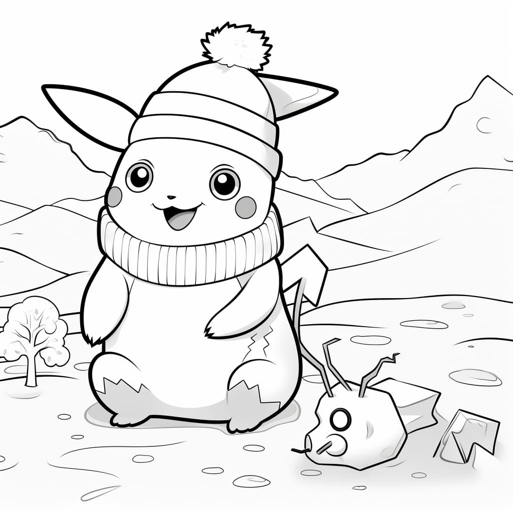 30 Pikachu Coloring Pages for Free ...