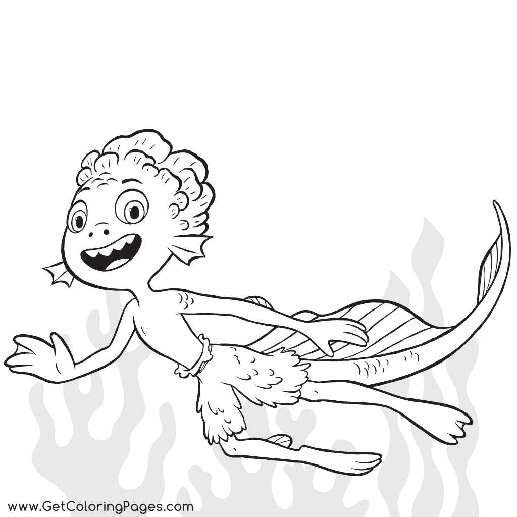 Luca Coloring Pages - Get Coloring Pages
