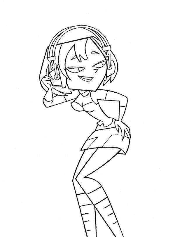 Total Drama Coloring Pages - Coloring Home.