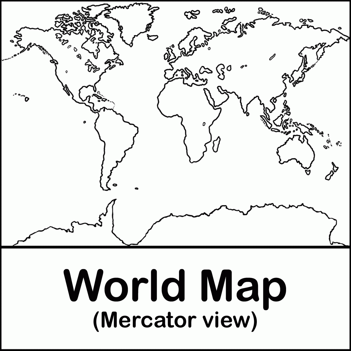 World Map Coloring Page   Only Coloring Pages   Coloring Home