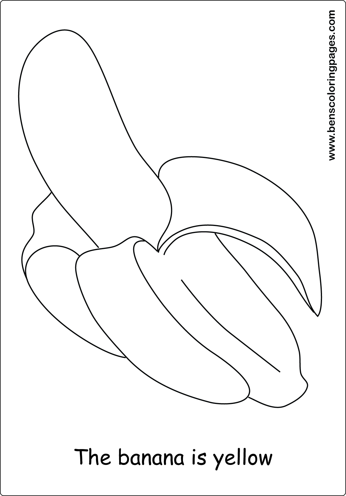 Yellow Coloring Pages Printable - Coloring Home