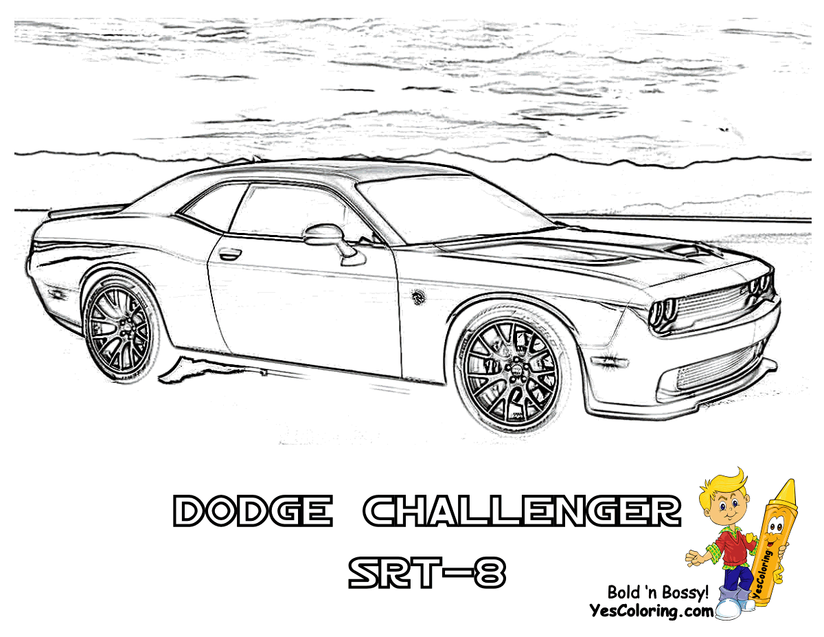 Introducir 55+ imagen dibujos de dodge charger para colorear - Abzlocal.mx