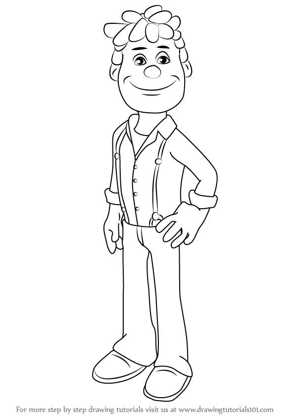 Mort - Sid The Science Kid Coloring Page