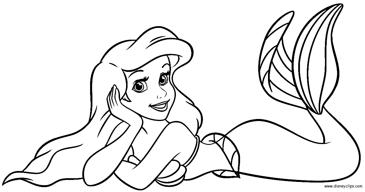 coloring pages of ariel - High Quality Coloring Pages