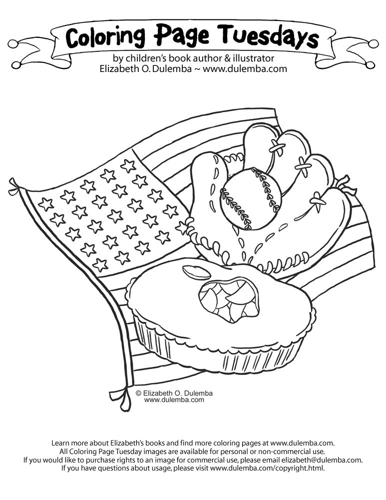 Pie Coloring Page | Coloring Pages Gallery