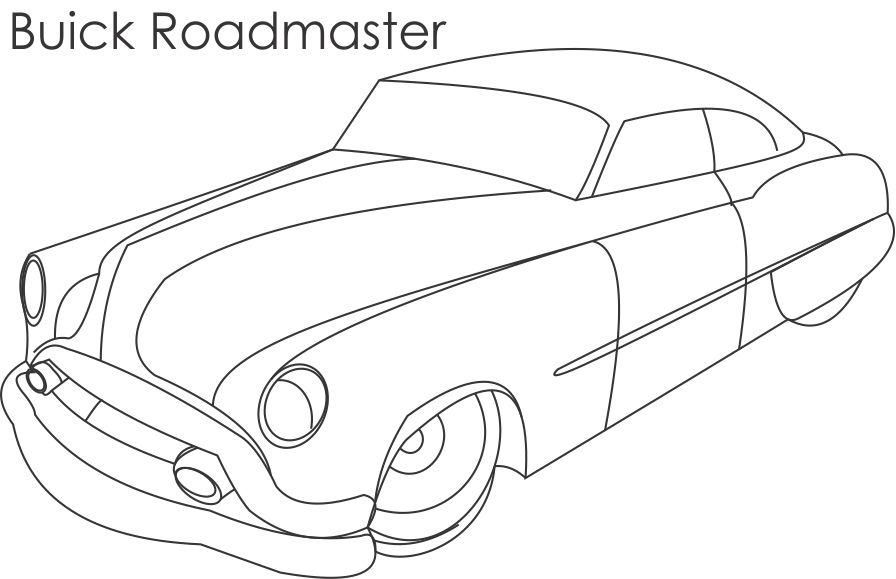 Old Car - Coloring Pages for Kids and for Adults
