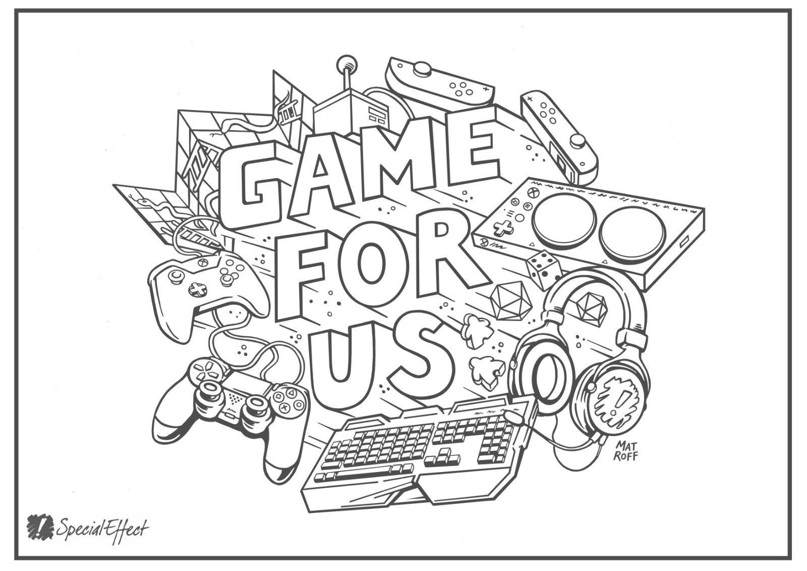 Gamer Coloring Pages   Coloring Home