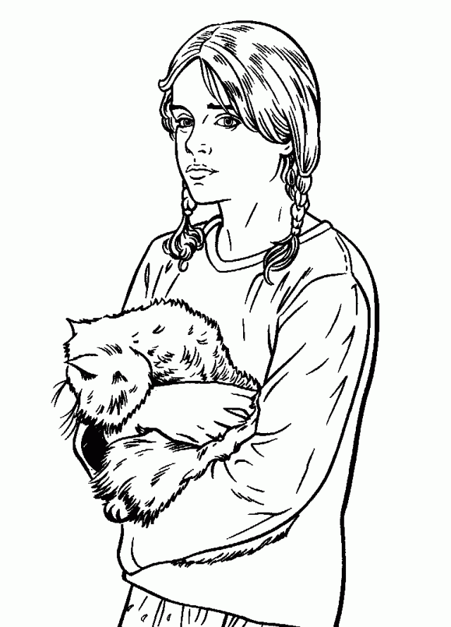 Free Harry Potter Ginny Coloring Page, Download Free Clip Art ...