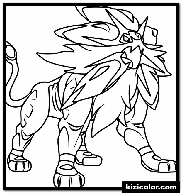 Pokemon Coloring Pages Sun And Moon Ideas Whitesbelfast Coloring Home