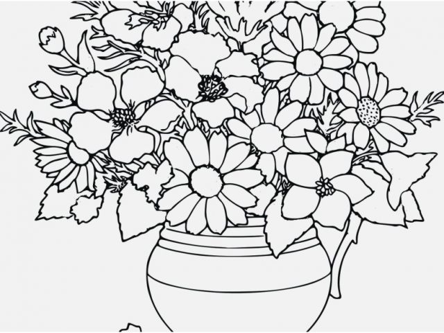 Coloring Sheets for Adults Flowers Photo Mothers Day Flowers ...