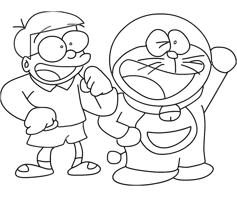 Doraemon Coloring Pages | 360ColoringPages