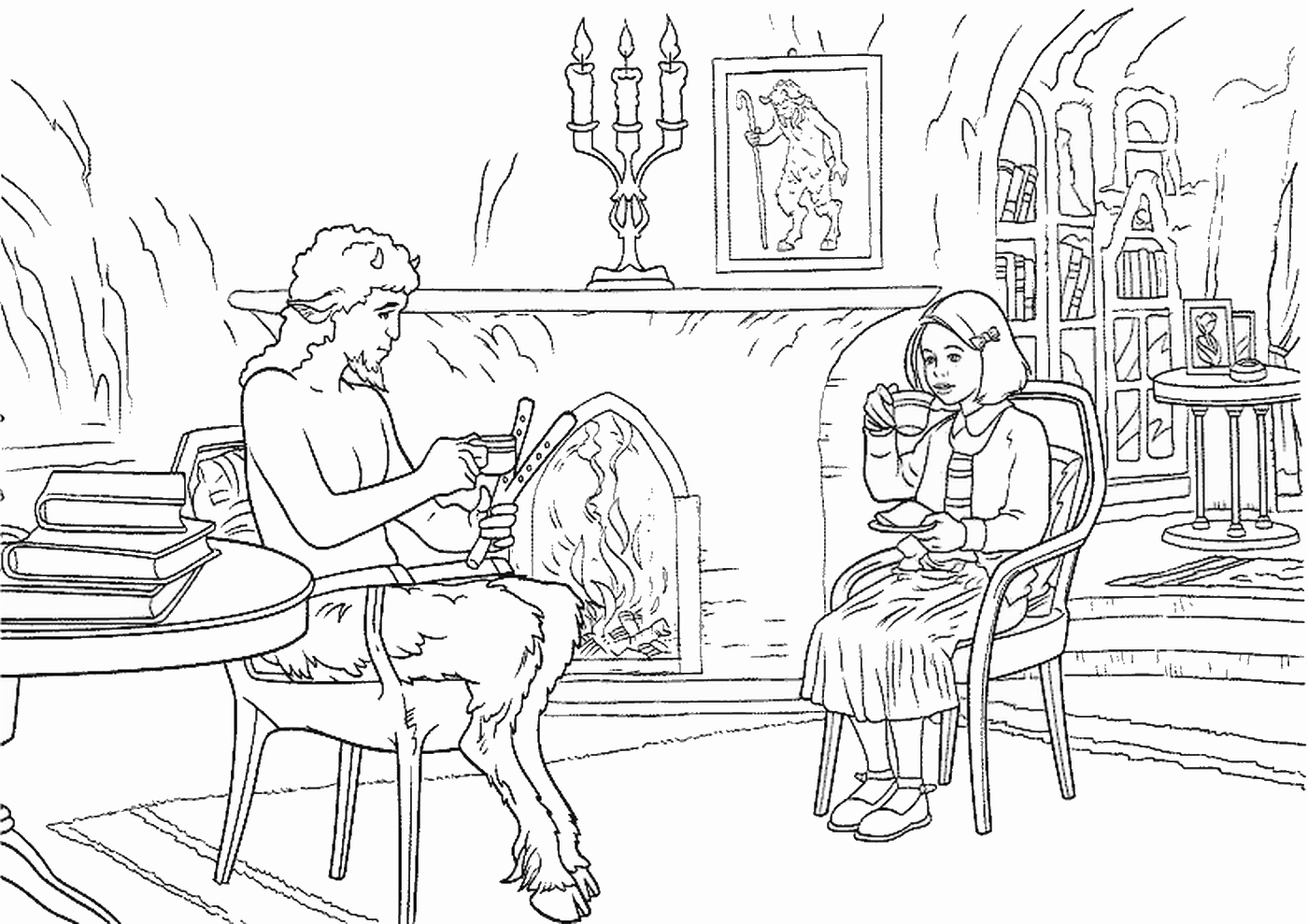 The Chronicles Of Narnia Coloring Pages - Coloring Home