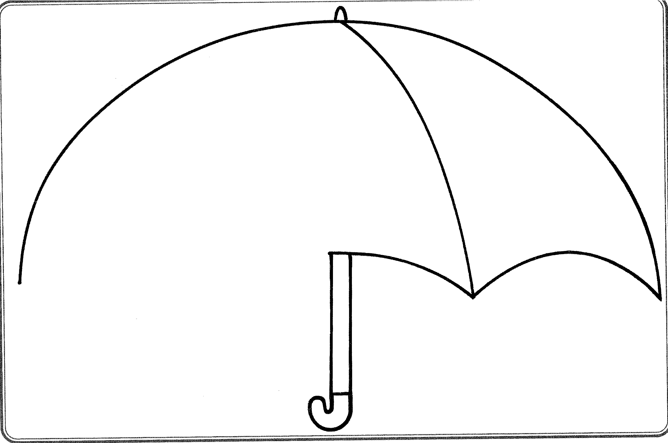 beach umbrella coloring page - Free Large Images