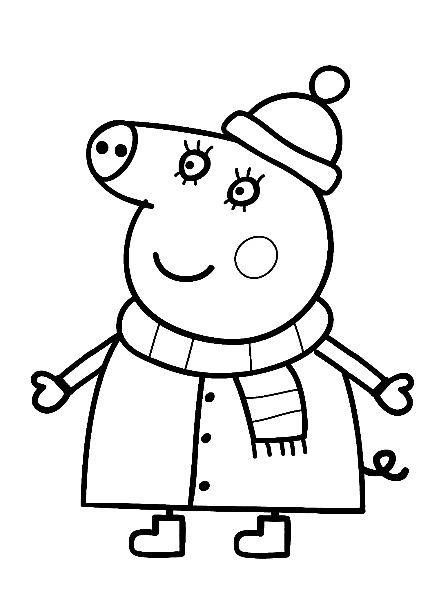 Peppa Pig George Colouring Pages: Peppa Pig George Coloring Page ...