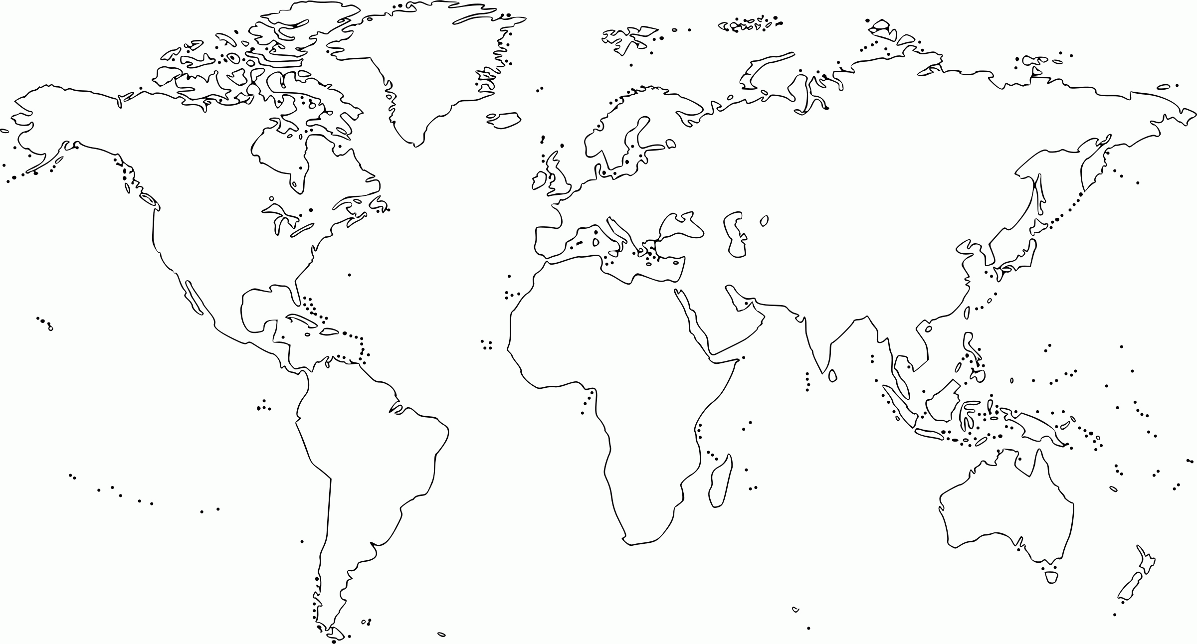 World Map Coloring Page With Countries Labeled Texas State Map ...