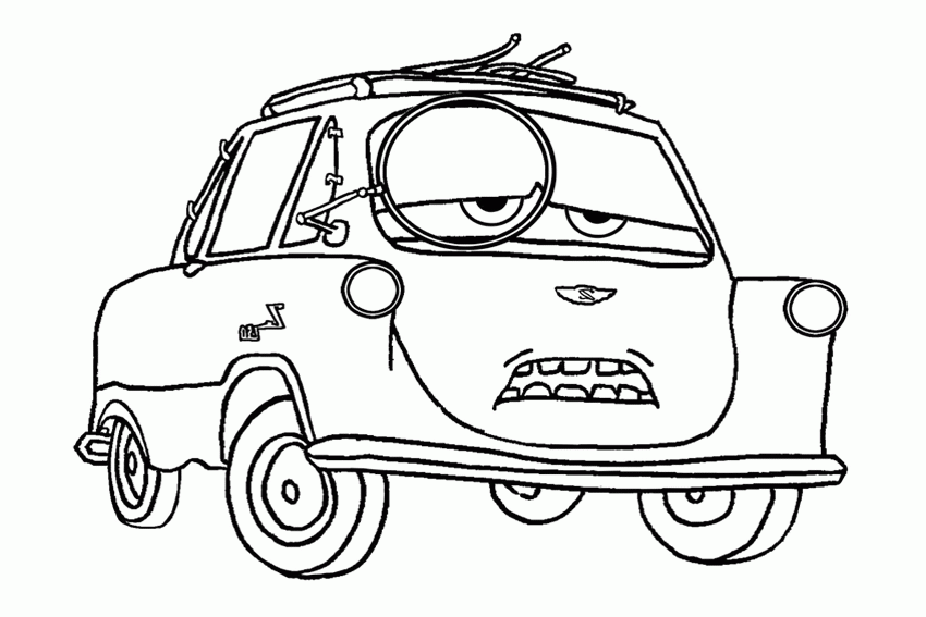 Mcqueen Cars 2 Coloring Pages - Coloring Home
