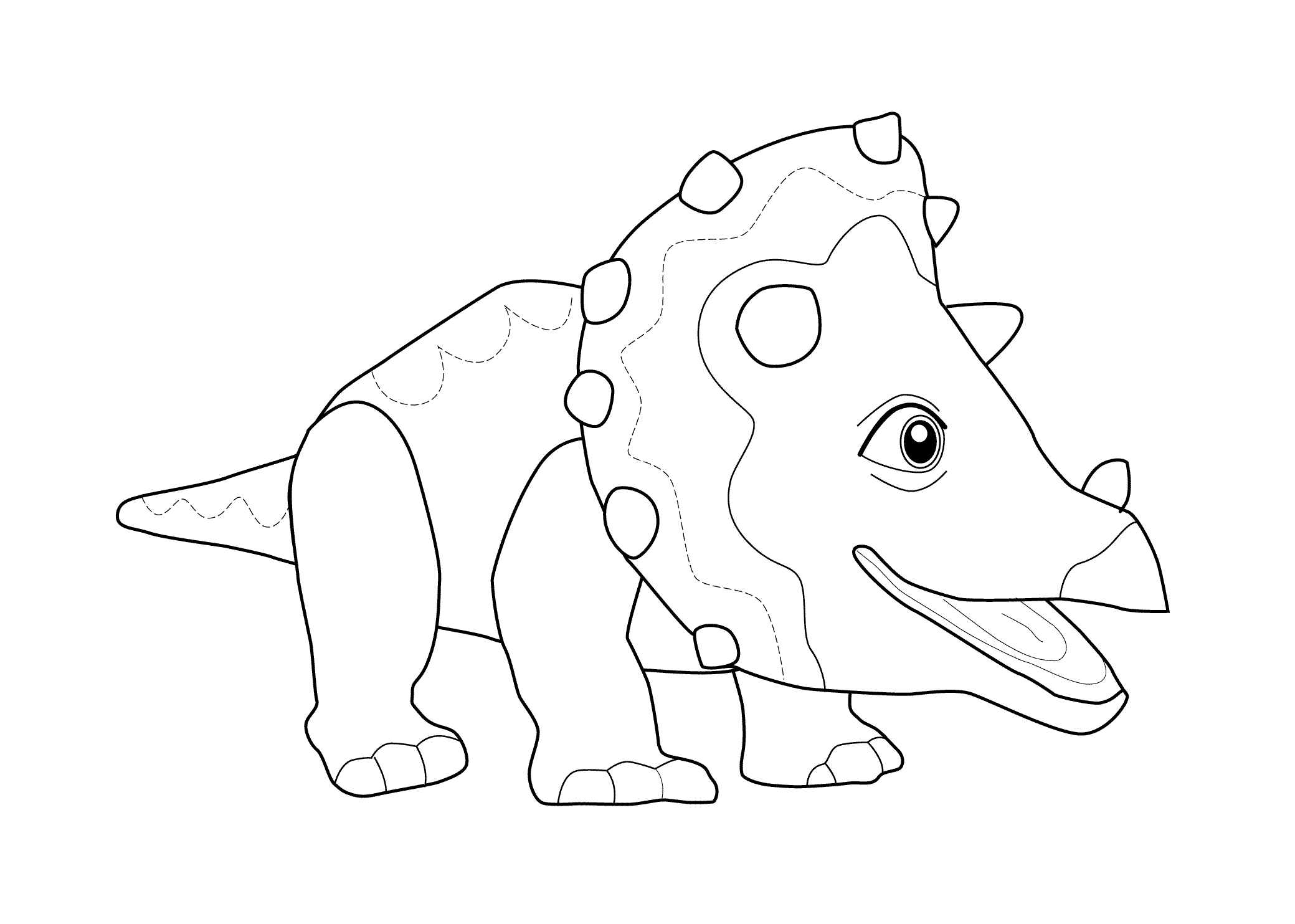 Dinosaur For Kids - Coloring Pages for Kids and for Adults