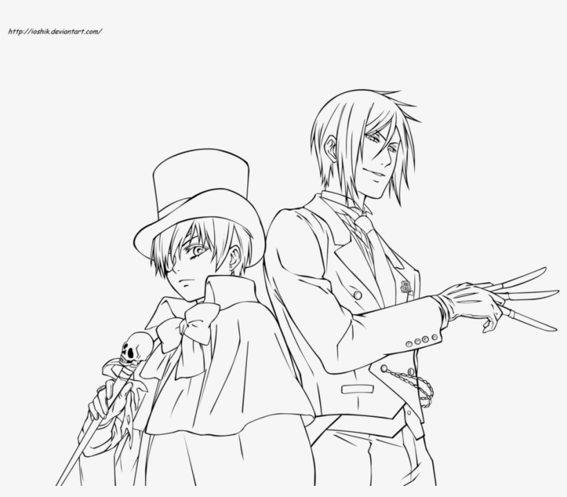 18 Black Butler Sebastian Coloring Pages - Printable Coloring Pages