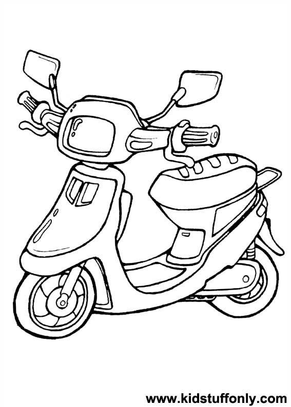 The best free Scooter drawing images. Download from 153 free ...
