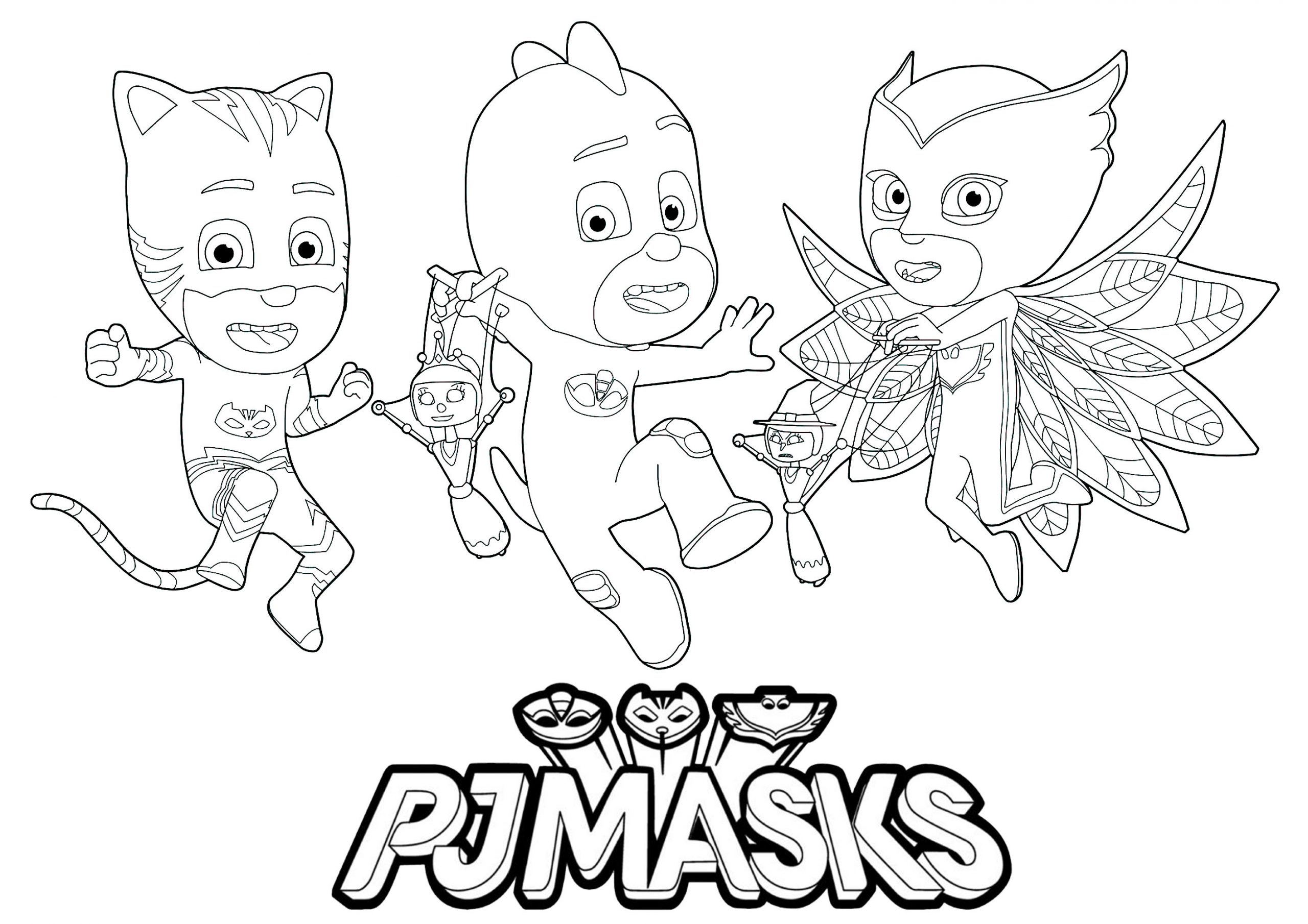Catboy Coloring Pages - Coloring Home