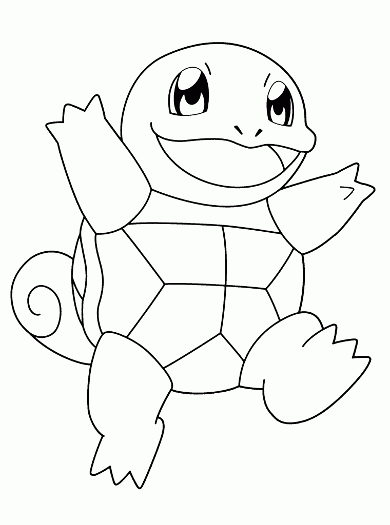 Pokemon Squirtle Coloring Pages - Cartoon - Best Photos Of Pokemon ...