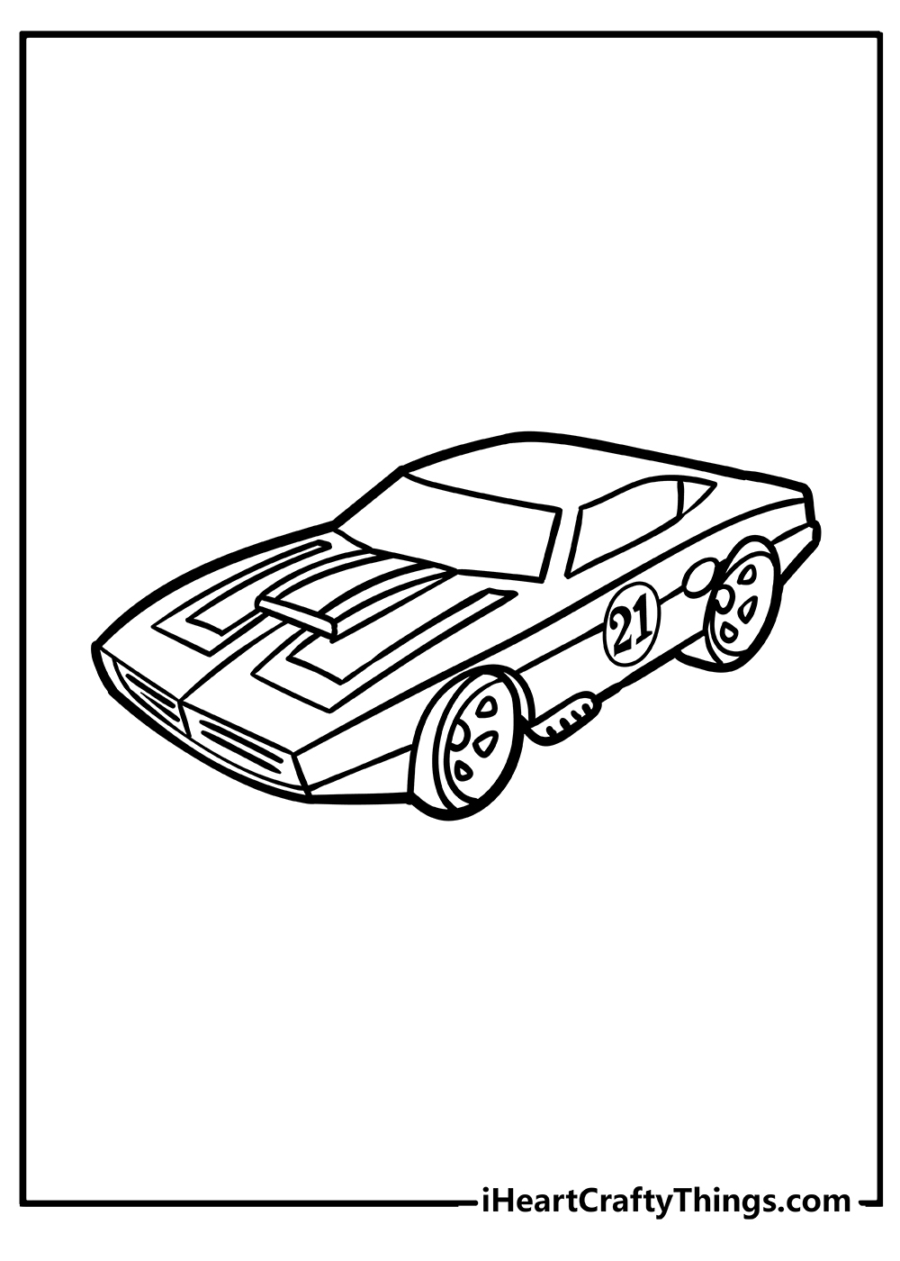 Printable Hot Wheels Coloring Pages (Updated 2023)
