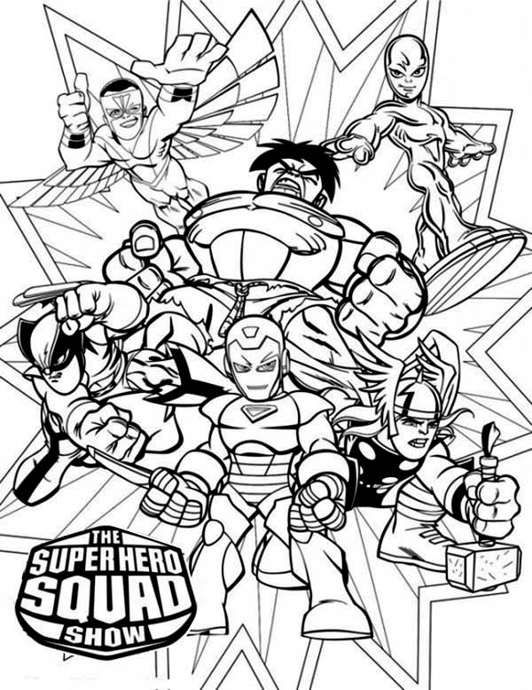 Drawing Marvel Super Heroes #79864 (Superheroes) – Printable coloring pages